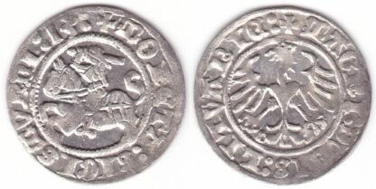 H41 R. Žygimanto Senojo lietuviškas pusgrašis, 1513 m.