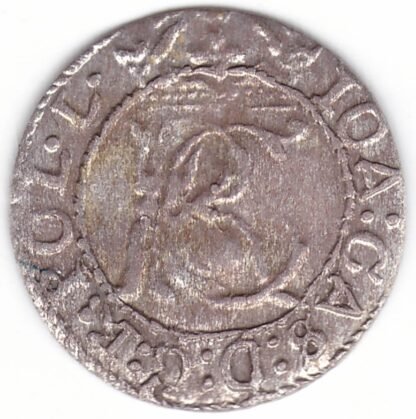 2JK9-2. Jonas Kazimieras. Lietuviškas 1652 m. šilingas - Image 2