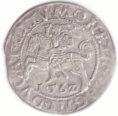 4SA114-29. Žygimanto Augusto lietuviškas pusgrašis, 1562 m. - Image 3