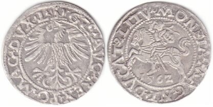 4SA118-30. Žygimanto Augusto lietuviškas pusgrašis, 1562 m.