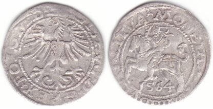 4SA158-43. Žygimanto Augusto lietuviškas pusgrašis, 1564 m.