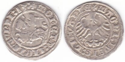 H41 M. Žygimanto Senojo lietuviškas pusgrašis, 1513 m.
