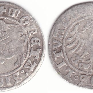 H33 A. Žygimanto Senojo lietuviškas pusgrašis, 1509 m.