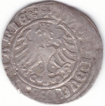 H33 P. Žygimanto Senojo lietuviškas pusgrašis, 1509 m. - Image 3