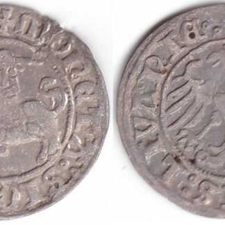 H36 H. Žygimanto Senojo lietuviškas pusgrašis, 1510 m. LIVANIE