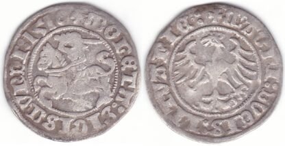H38 H. Žygimanto Senojo lietuviškas pusgrašis, 1510 m.