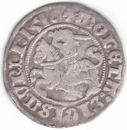 H38 H. Žygimanto Senojo lietuviškas pusgrašis, 1510 m. - Image 2