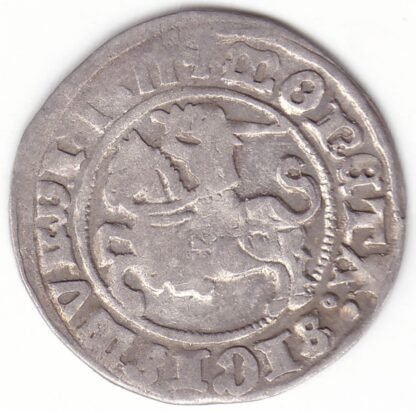 H39 C. Žygimanto Senojo lietuviškas pusgrašis, 1511 m. - Image 2