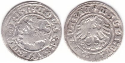 H39 Z. Žygimanto Senojo lietuviškas pusgrašis, 1511 m.