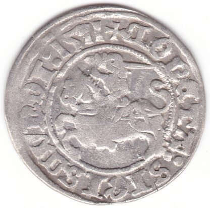 H39 Z. Žygimanto Senojo lietuviškas pusgrašis, 1511 m. - Image 2