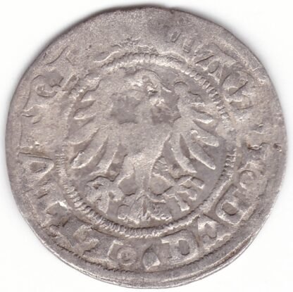 H4 A. Aleksandro Jogailaičio lietuviškas pusgrašis - Image 3