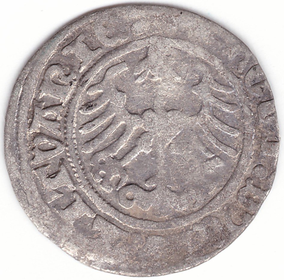 H40 AJ. Žygimanto Senojo lietuviškas pusgrašis, 1512 m. - Image 3