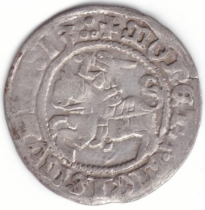H41 AQ. Žygimanto Senojo lietuviškas pusgrašis, 1513 m. - Image 2