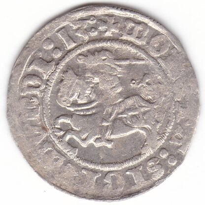 H41 AZ. Žygimanto Senojo lietuviškas pusgrašis, 1513 m. - Image 2