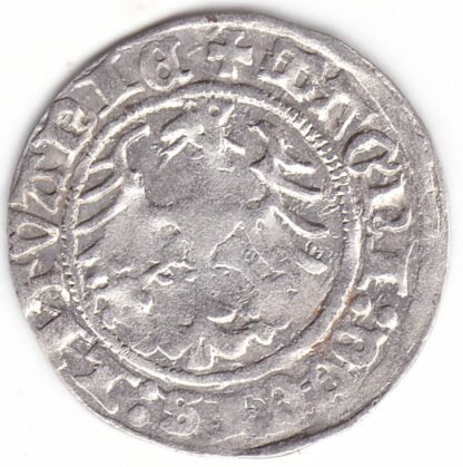 H43 A. Žygimanto Senojo lietuviškas pusgrašis, 1514 m. - Image 3