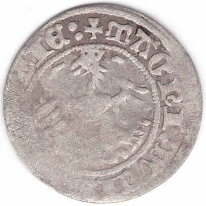 H43 E. Žygimanto Senojo lietuviškas pusgrašis, 1514 m. - Image 3