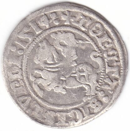 H43 L. Žygimanto Senojo lietuviškas pusgrašis, 1514 m. - Image 2