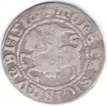 H54' B. Žygimanto Senojo lietuviškas pusgrašis, 1518 m. - Image 2