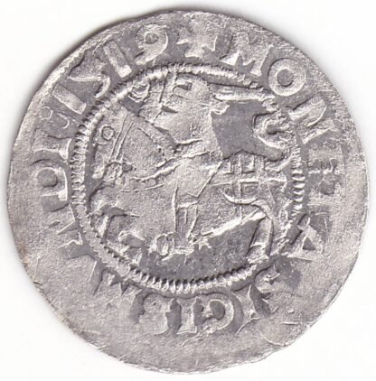 H58 B. Žygimanto Senojo lietuviškas pusgrašis, 1519 m. - Image 2