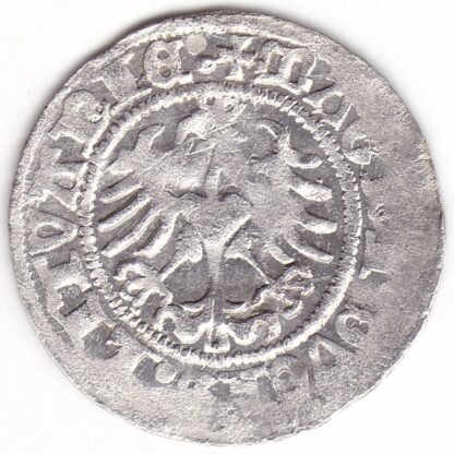 H58 B. Žygimanto Senojo lietuviškas pusgrašis, 1519 m. - Image 3