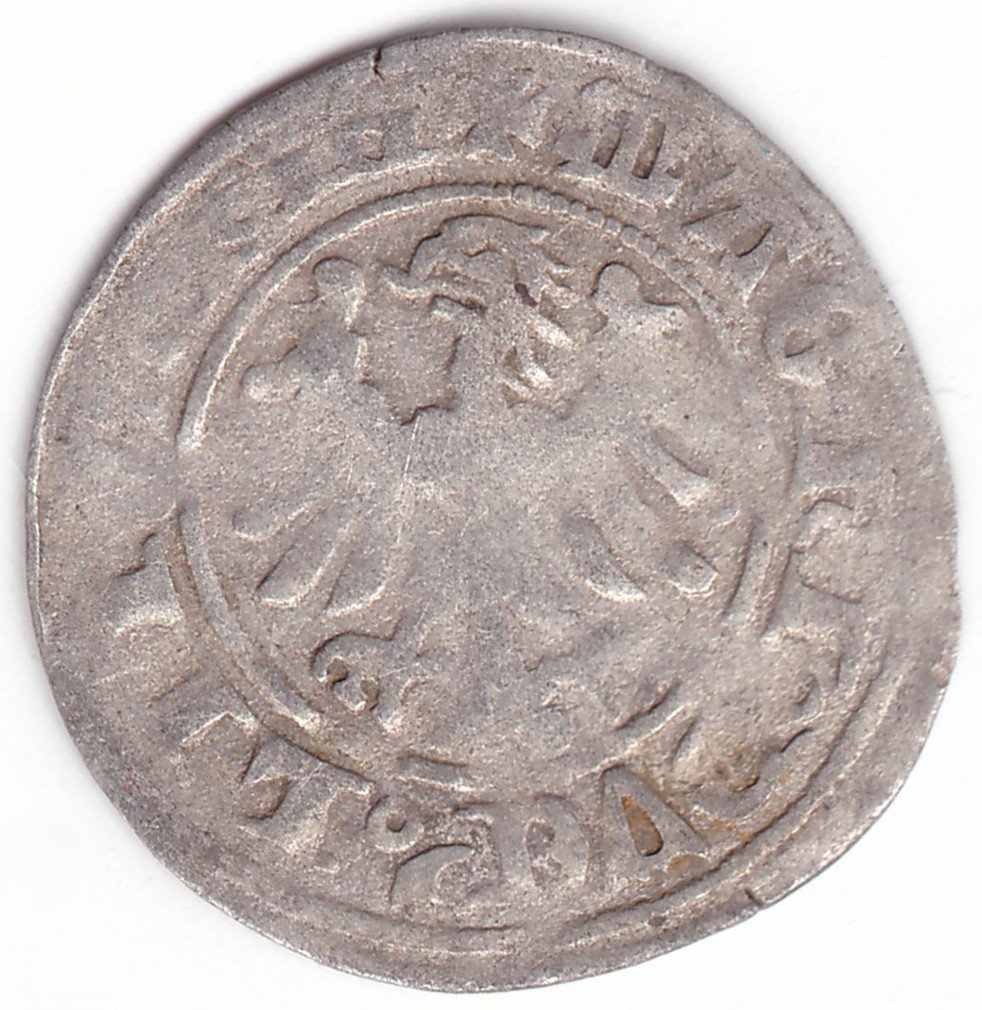 H7 A. Aleksandro Jogailaičio lietuviškas pusgrašis - Image 3