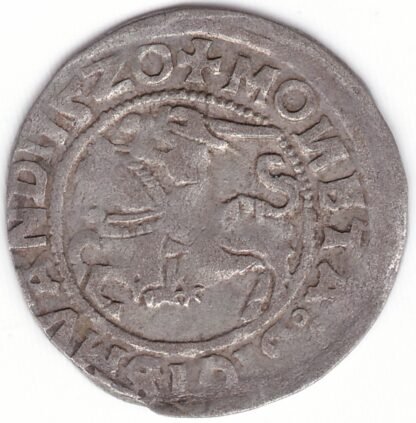 H73 H. Žygimanto Senojo lietuviškas pusgrašis, 1520 m. - Image 2
