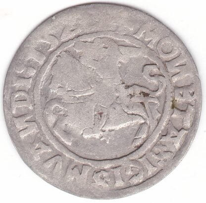 H74 G. Žygimanto Senojo lietuviškas pusgrašis, 1520 m. - Image 2