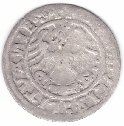 H74 G. Žygimanto Senojo lietuviškas pusgrašis, 1520 m. - Image 3