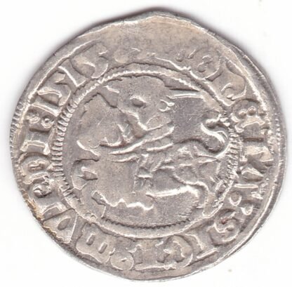 H44 J. Žygimanto Senojo lietuviškas pusgrašis, 1515 m. - Image 2