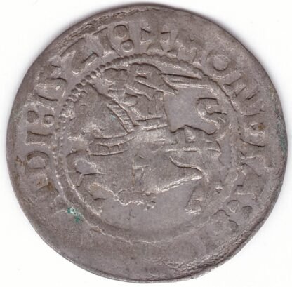 H79 AG. Žygimanto Senojo lietuviškas pusgrašis, 1521 m. - Image 2