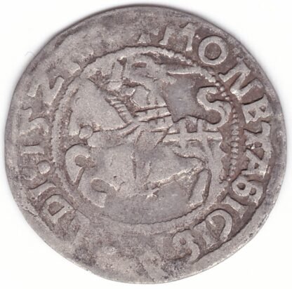 H79 BP. Žygimanto Senojo lietuviškas pusgrašis, 1521 m. - Image 2