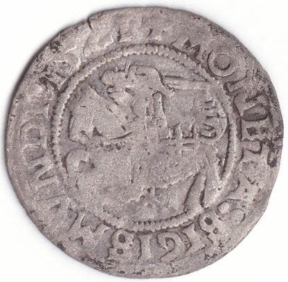 H79 I. Žygimanto Senojo lietuviškas pusgrašis, 1521 m. LITANIE - Image 2