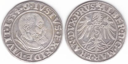 MB 3. Albertas I. Prūsijos 1534 m. grašis.