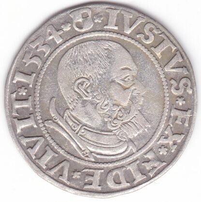 MB 3. Albertas I. Prūsijos 1534 m. grašis. - Image 2