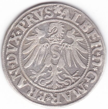 MB 3. Albertas I. Prūsijos 1534 m. grašis. - Image 3