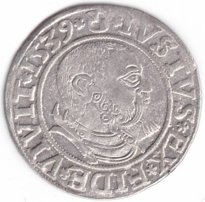 MB 3. Albertas I. Prūsijos 1539 m. grašis. - Image 2