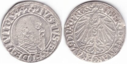 MB 3. Albertas I. Prūsijos 1544 m. grašis.
