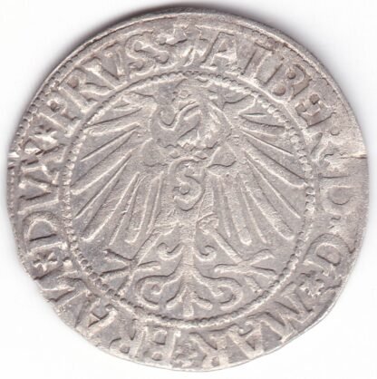 MB 3. Albertas I. Prūsijos 1544 m. grašis. - Image 3