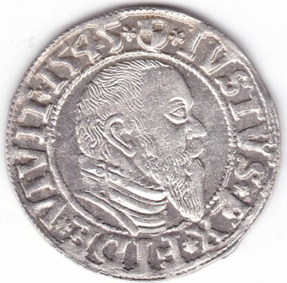 MB 3. Albertas I. Prūsijos 1545 m. grašis. - Image 2