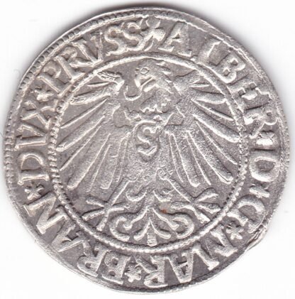 MB 3. Albertas I. Prūsijos 1545 m. grašis. - Image 3