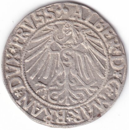 MB 3. Albertas I. Prūsijos 1546 m. grašis. - Image 3