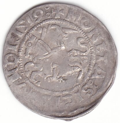 H61 I. Žygimanto Senojo lietuviškas pusgrašis, 1519 m. DICIS - Image 2