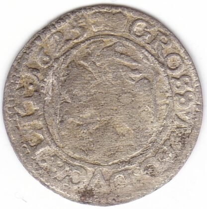3SV142-36. Žygimantas III Vaza. Lietuviškas 1625 m. grašis - Image 3