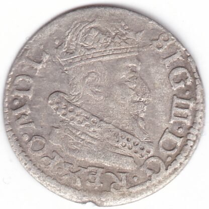 3SV142-36. Žygimantas III Vaza. Lietuviškas 1625 m. grašis - Image 2