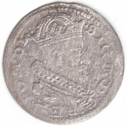 3SV142-36. Žygimantas III Vaza. Lietuviškas 1625 m. grašis - Image 2