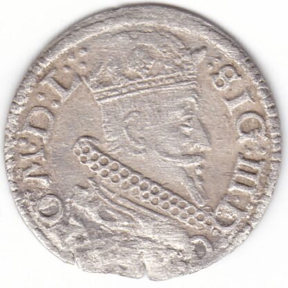 3SV142-36. Žygimantas III Vaza. Lietuviškas 1625 m. grašis - Image 2