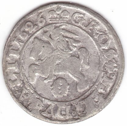 3SV147-40. Žygimantas III Vaza. Lietuviškas 1626 m. grašis - Image 3