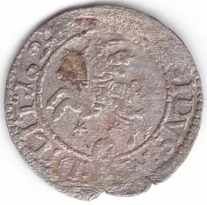 2SV103-50. Žygimantas Vaza. Lietuviškas 1624 m. šilingas su Vyčiu reverse. RR - Image 3