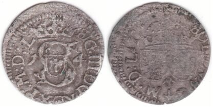 2SV124-11. Žygimantas Vaza. Lietuviškas 1614 m. šilingas