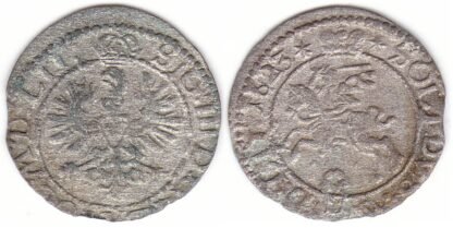 2SV99-49. Žygimantas Vaza. Lietuviškas 1623 m. šilingas.
